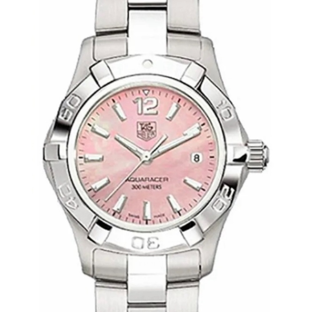 TAG HEUER WAF1418 Aquaracer Pink Shell